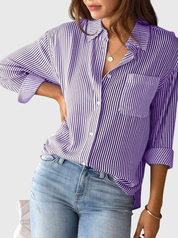 Ariana | Collared Neck Shirt - Sarah and Emma Portland