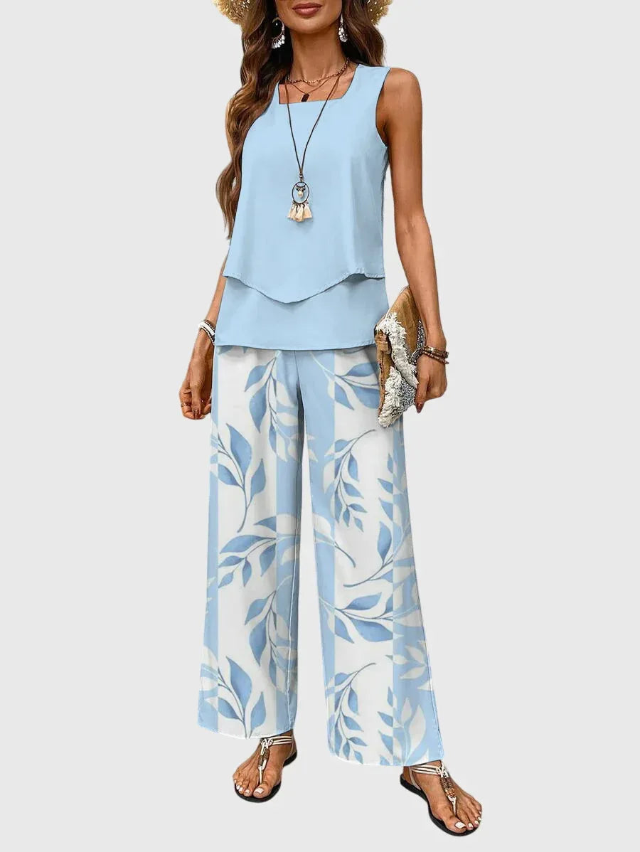 Brenda™ | Elegant 2-Piece Summer Set - Sarah and Emma Portland