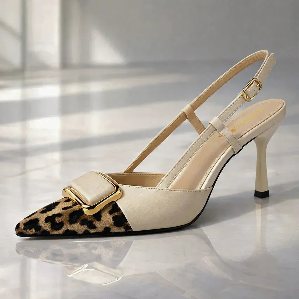 JADA MARIE LEOPARD HEELS - Sarah and Emma Portland