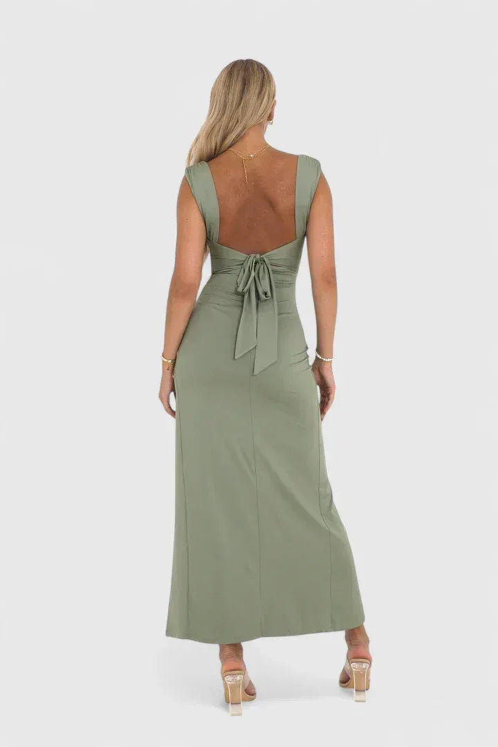 Coralya™ | Elegant Maxi Dress - Sarah and Emma Portland