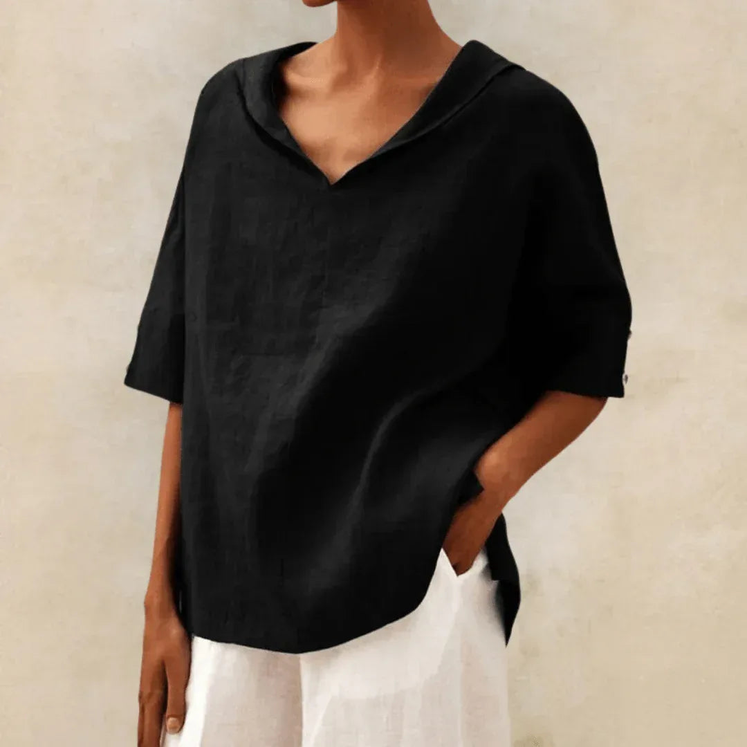Marie | Coastal Breeze Oversized Shirt - Sarah and Emma Portland
