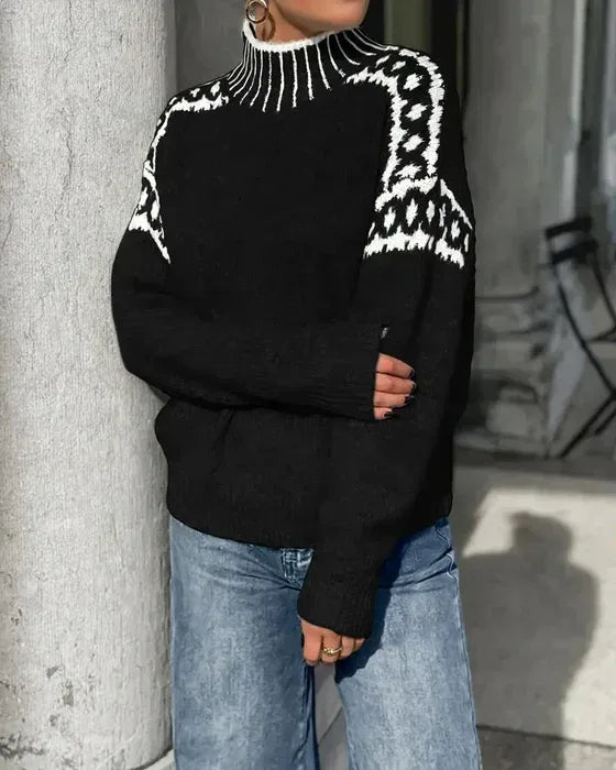 Livia – Knitted Sweater - Sarah and Emma Portland