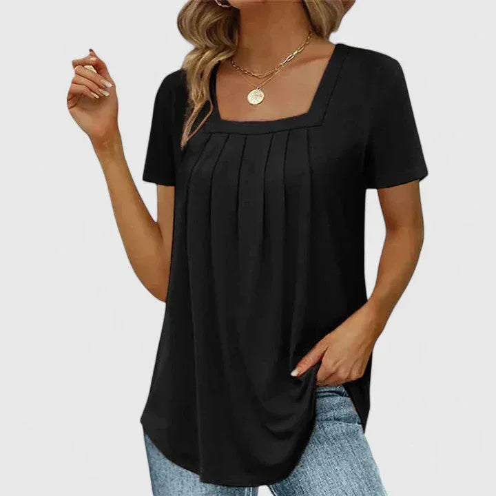 Lenabria | Elegant Summer Blouse - Sarah and Emma Portland
