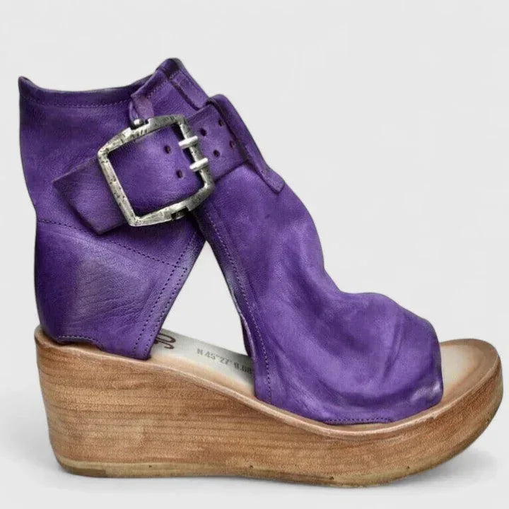 Jess | Orthopedic Wedge Sandals - Sarah and Emma Portland