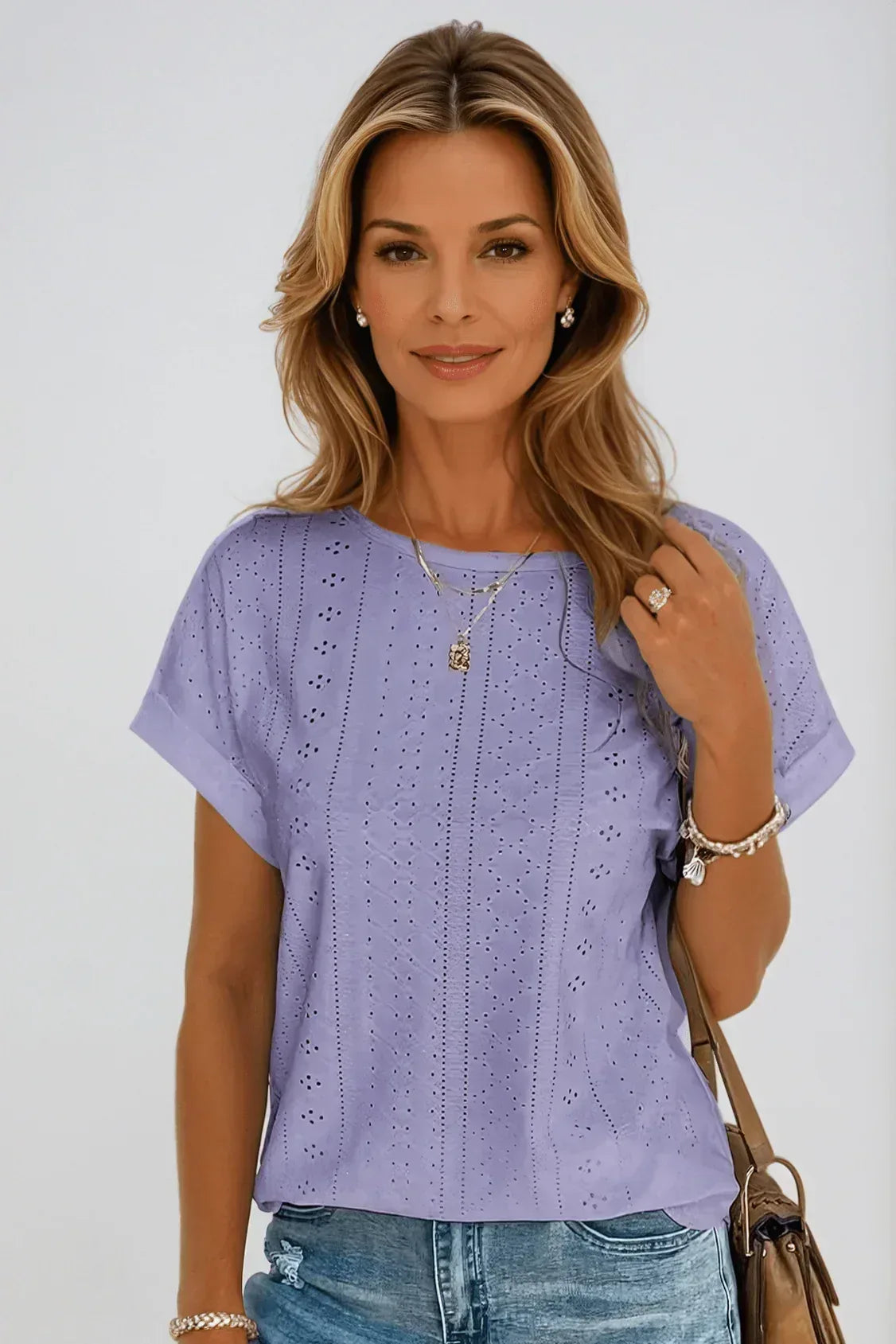 Liamo | Oceanview Eyelet Top - Sarah and Emma Portland