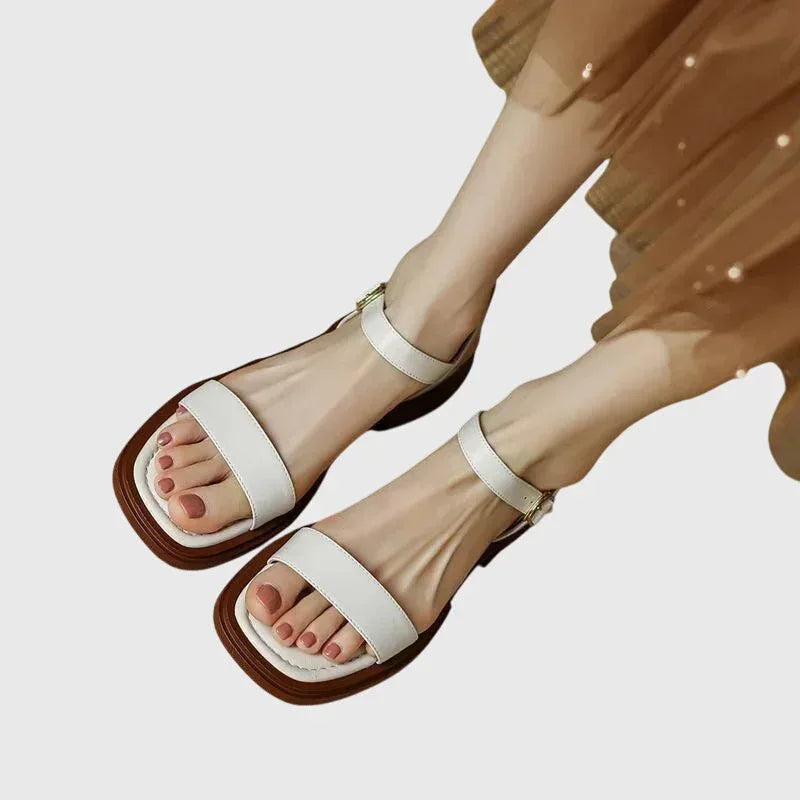 Celestia™ | Orthopedic Leather Sandals - Sarah and Emma Portland
