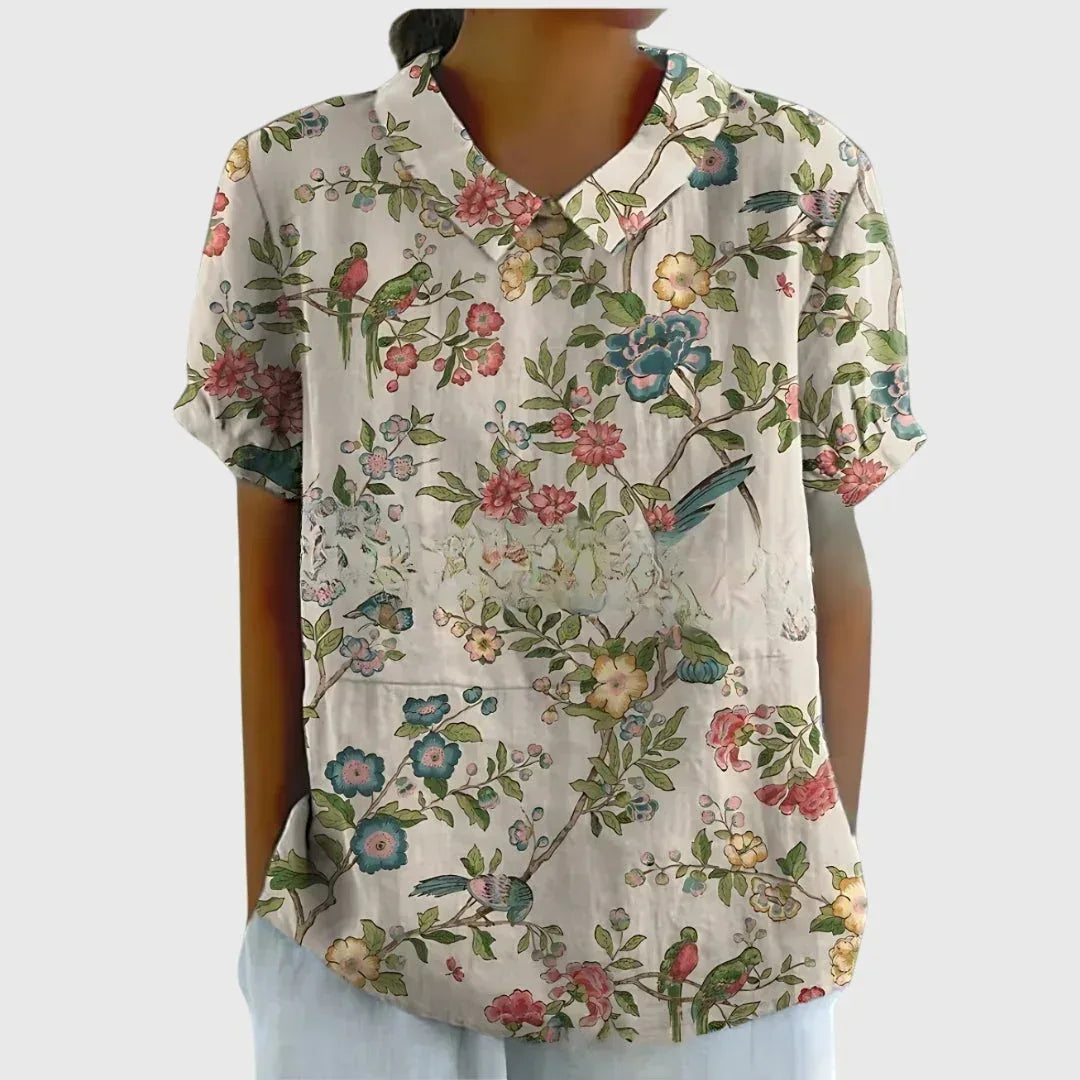 Jenna™ | Floral Blouse - Sarah and Emma Portland