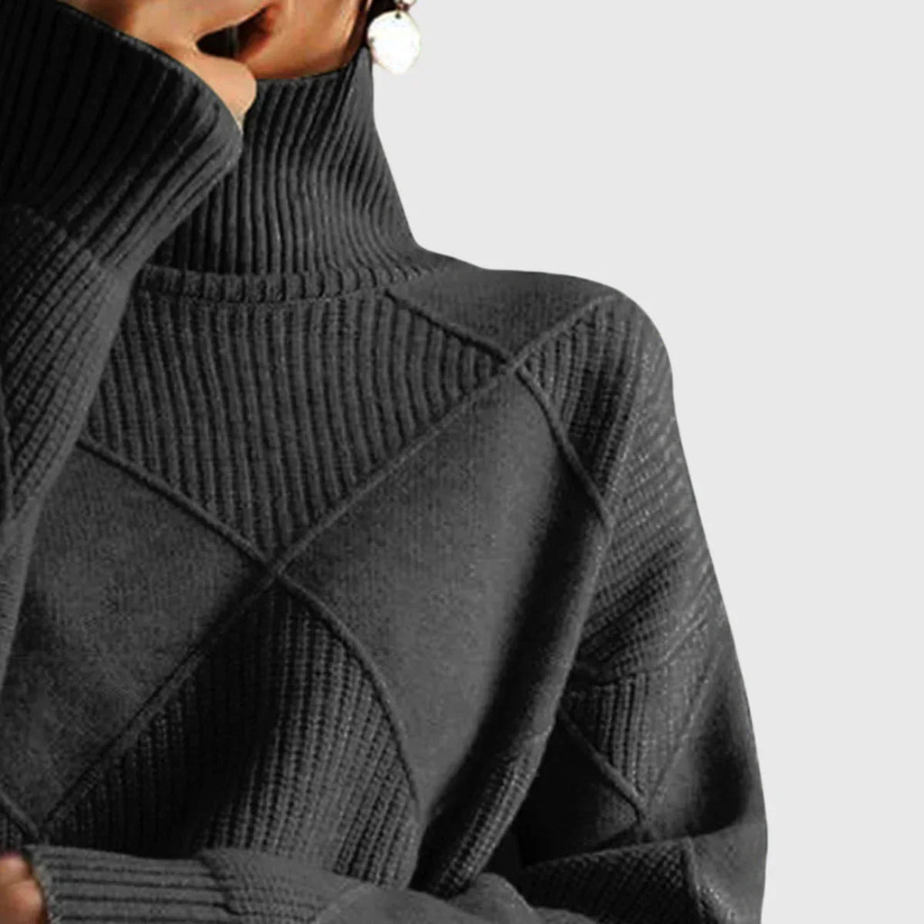 Angela™ - Turtleneck Sweater - Sarah and Emma Portland