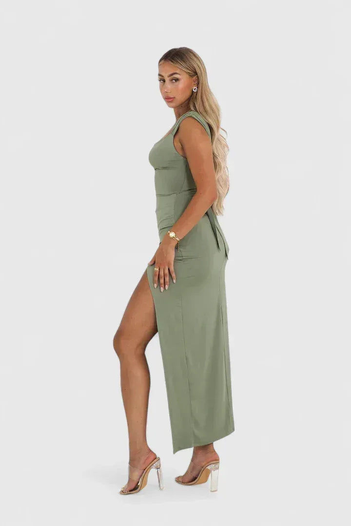 Coralya™ | Elegant Maxi Dress - Sarah and Emma Portland