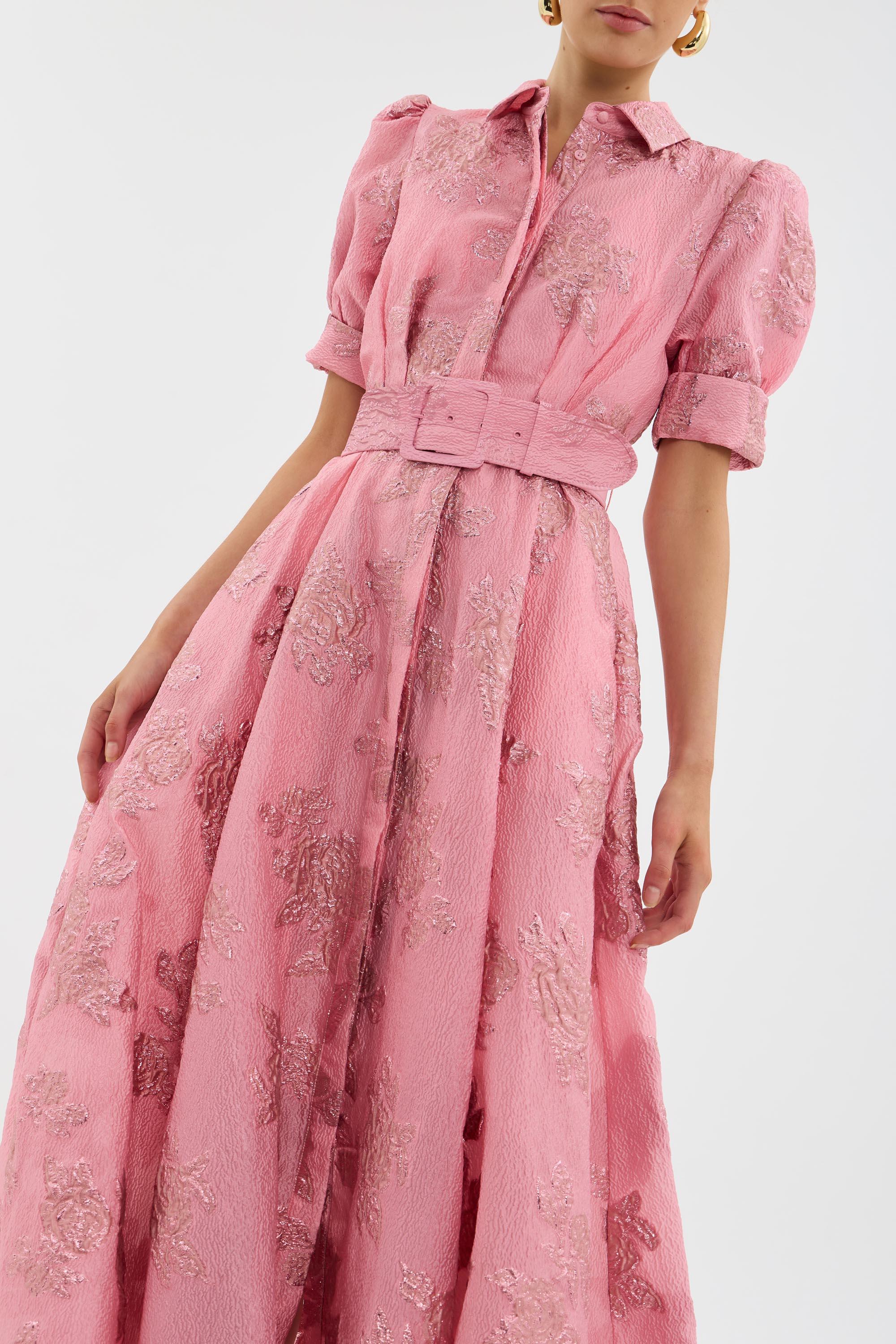 Anabella™  | Dress with Short Puff Sleeves