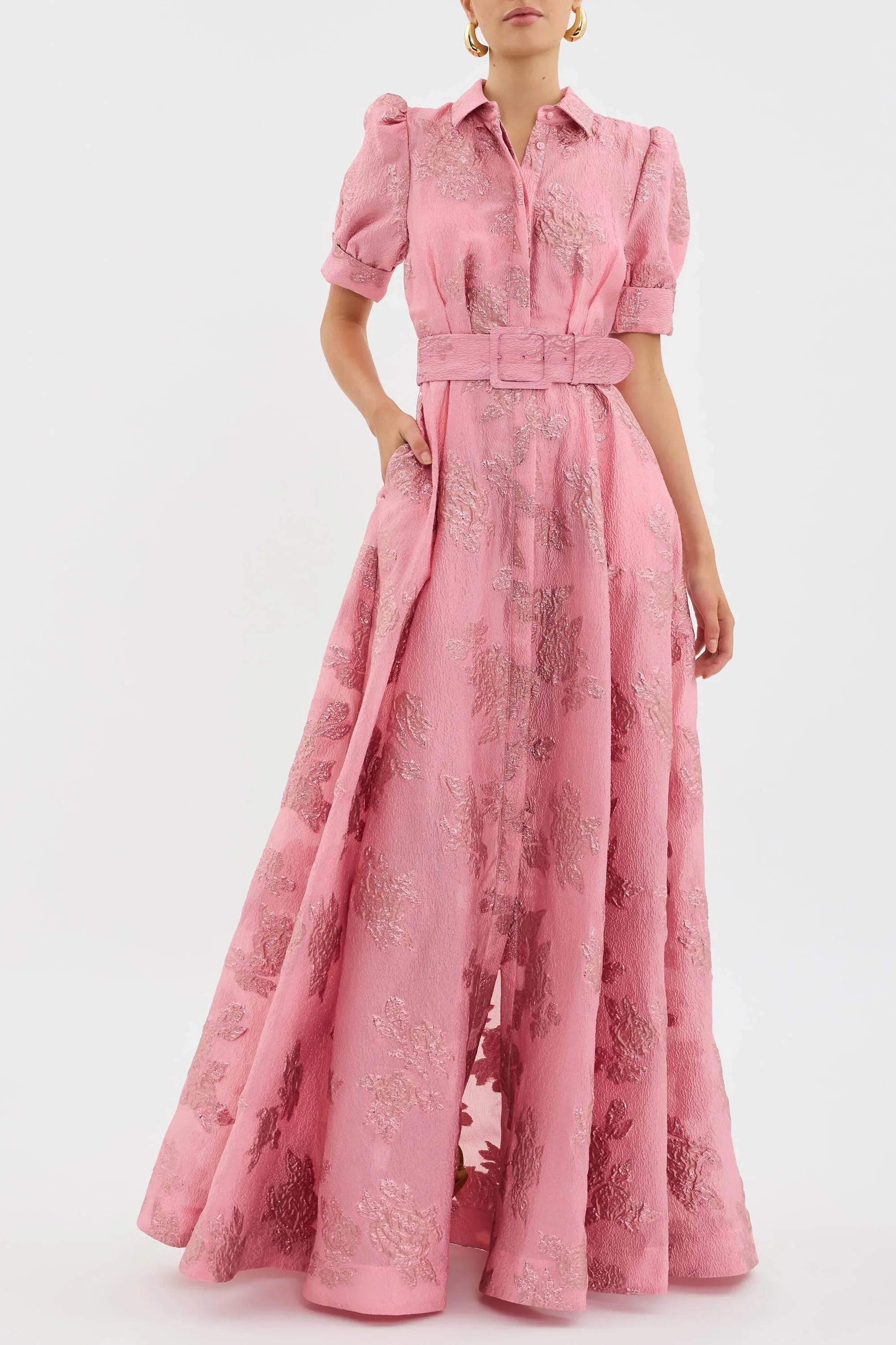 Anabella™  | Dress with Short Puff Sleeves