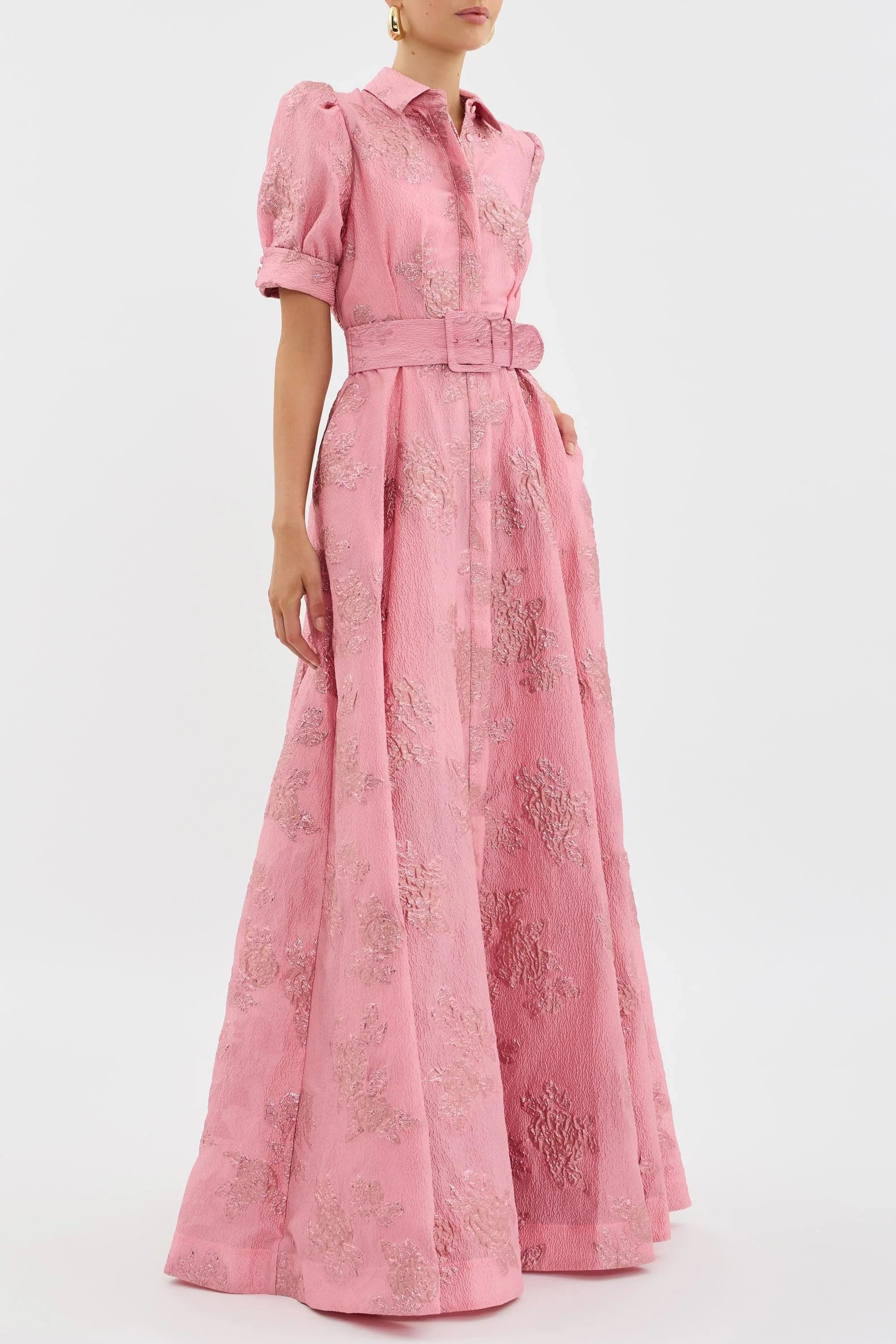 Anabella™  | Dress with Short Puff Sleeves