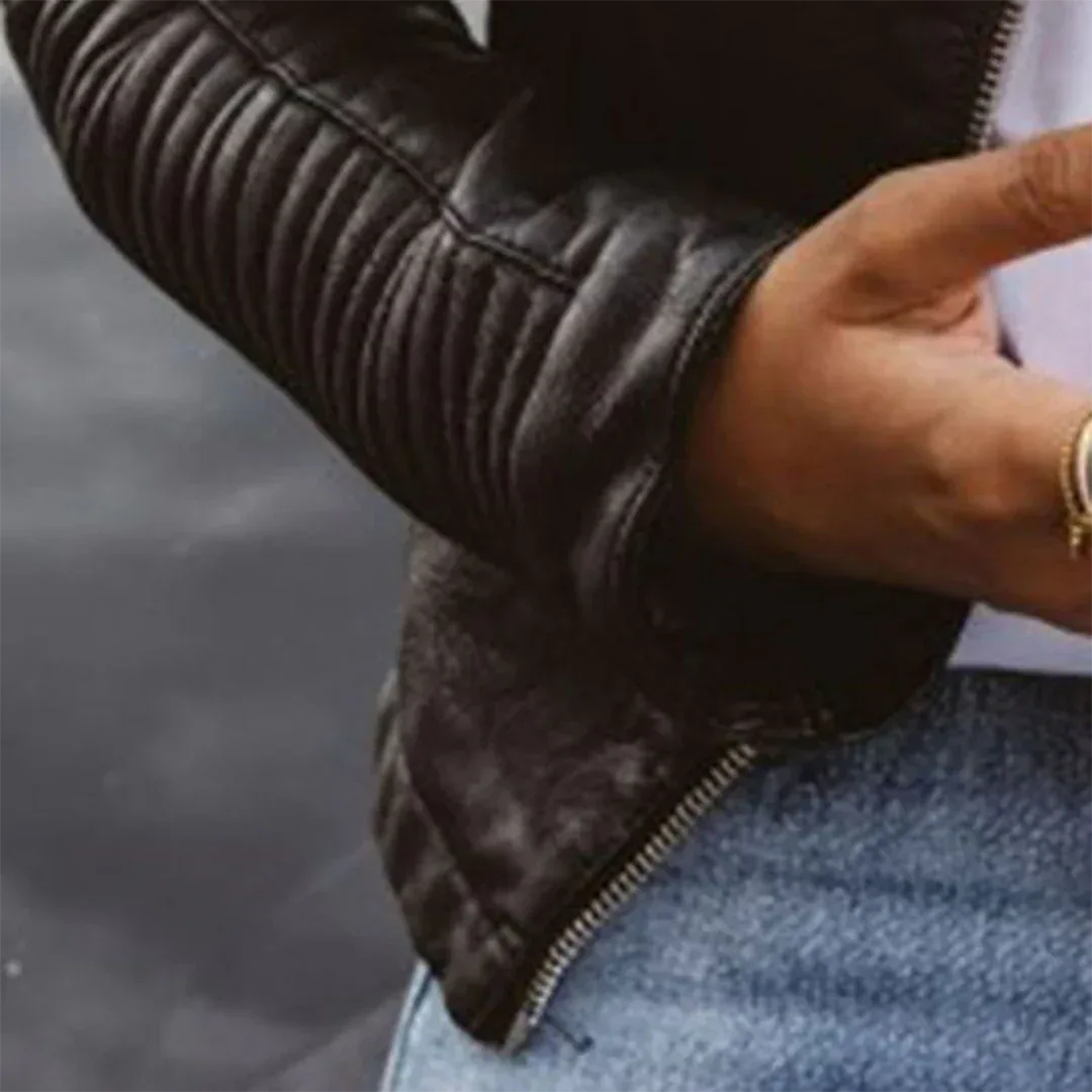 Janet | Genuine Leather Jacket - Sarah and Emma Portland