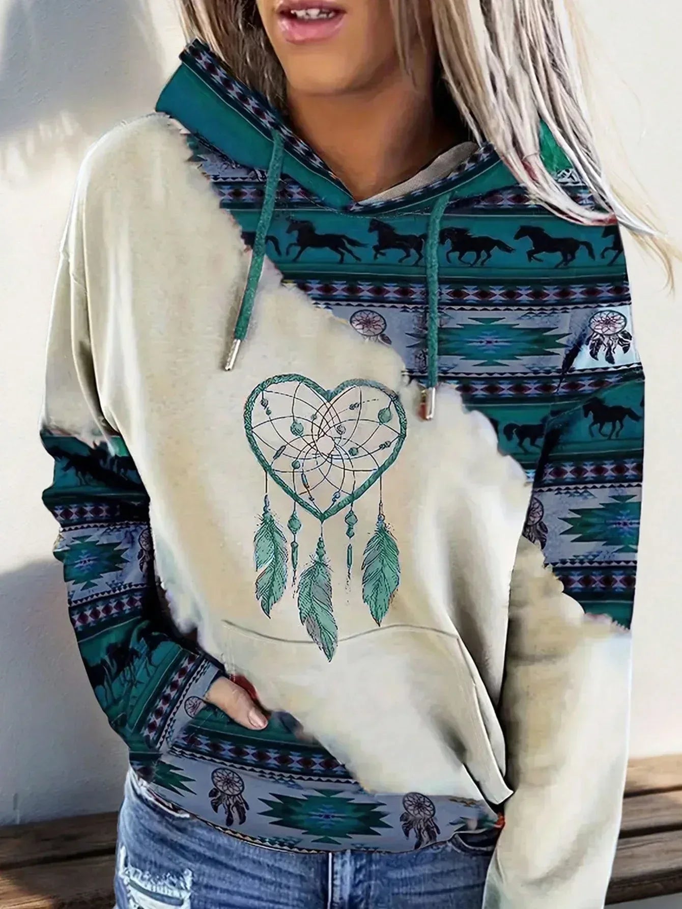 Kimmy | Western Style Hoodie - Sarah and Emma Portland