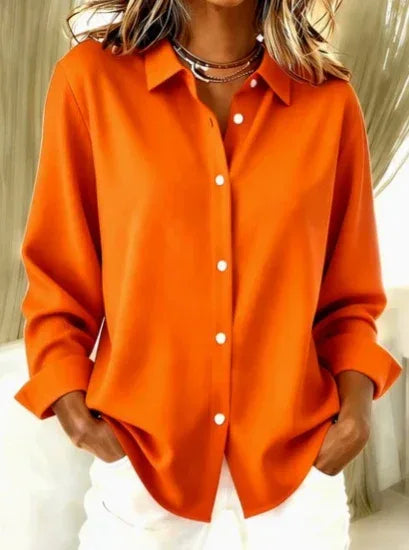 Juliane | Elegant Button Blouse - Sarah and Emma Portland