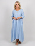 Beatrice | Three Quarter Sleeve Midi Dress - Sarah and Emma Portland