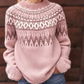 Livia – Soft winter sweater with refined shoulder pattern - Sarah and Emma Portland