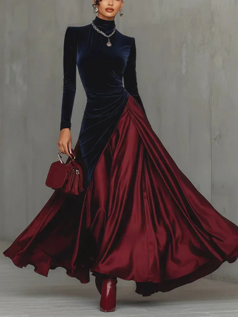 Brenna™ Elegant Suede Dress - Sarah and Emma Portland