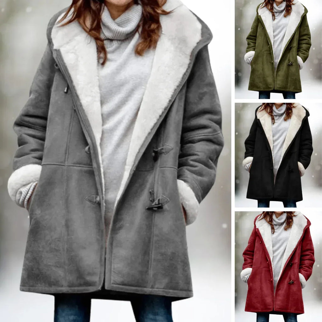 Jae | Warm Suede Fleece Fall Jacket - Sarah and Emma Portland