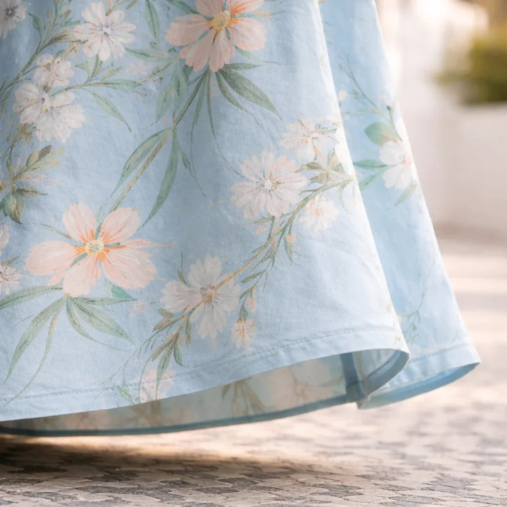 Mary | Summer Floral Dress