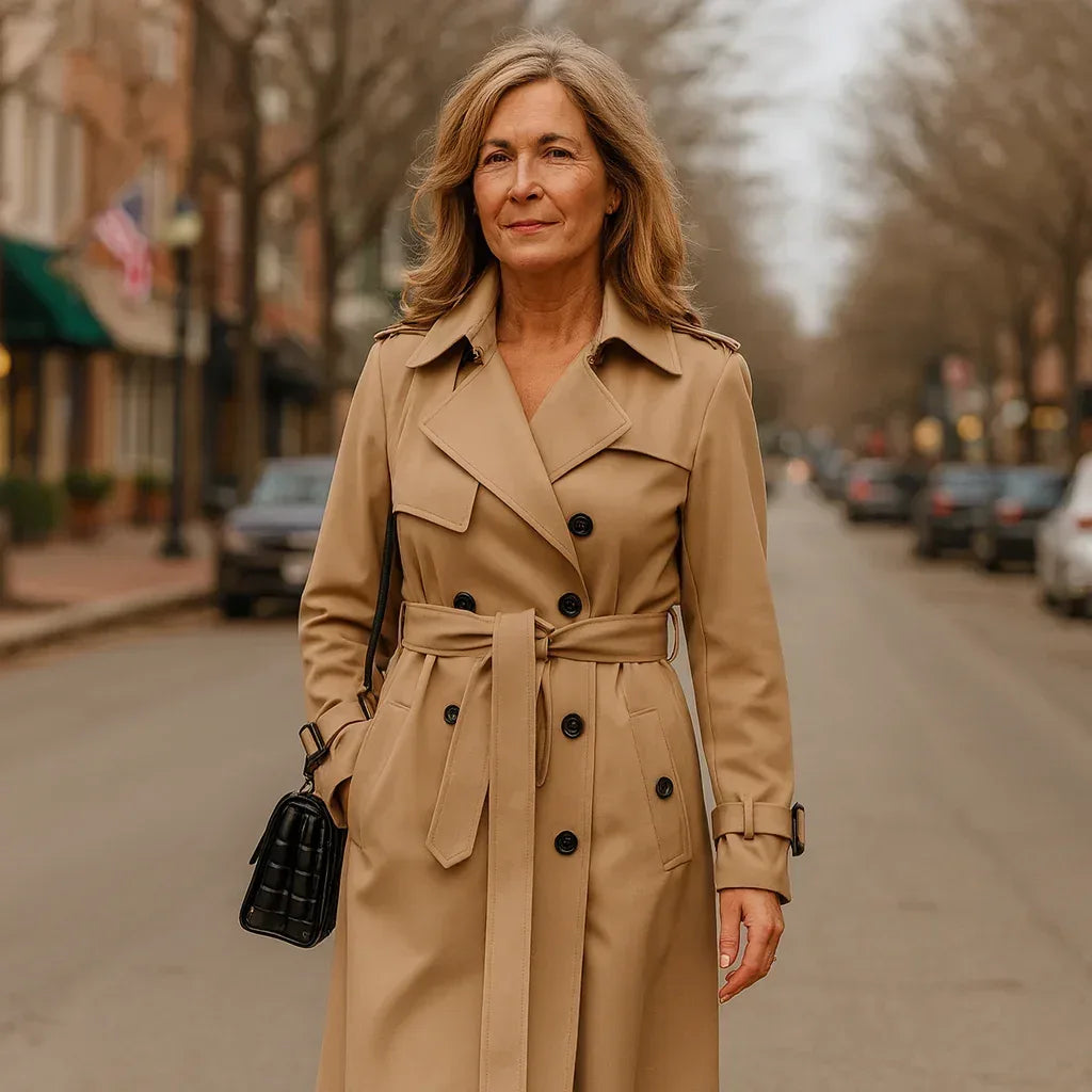 Jade | Chique Trench Coat - Sarah and Emma Portland
