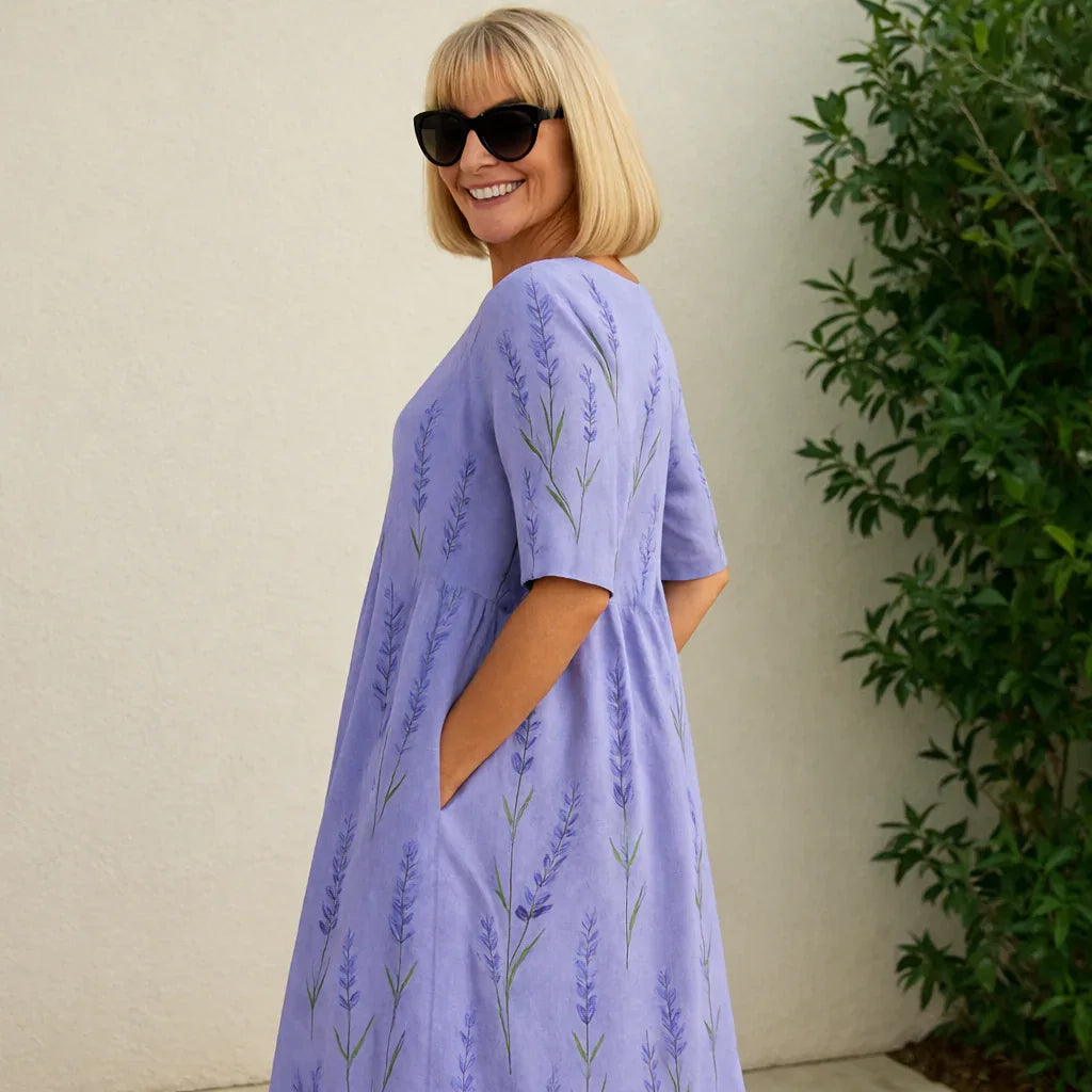 Lily | Midi Dress - Effortless Comfort