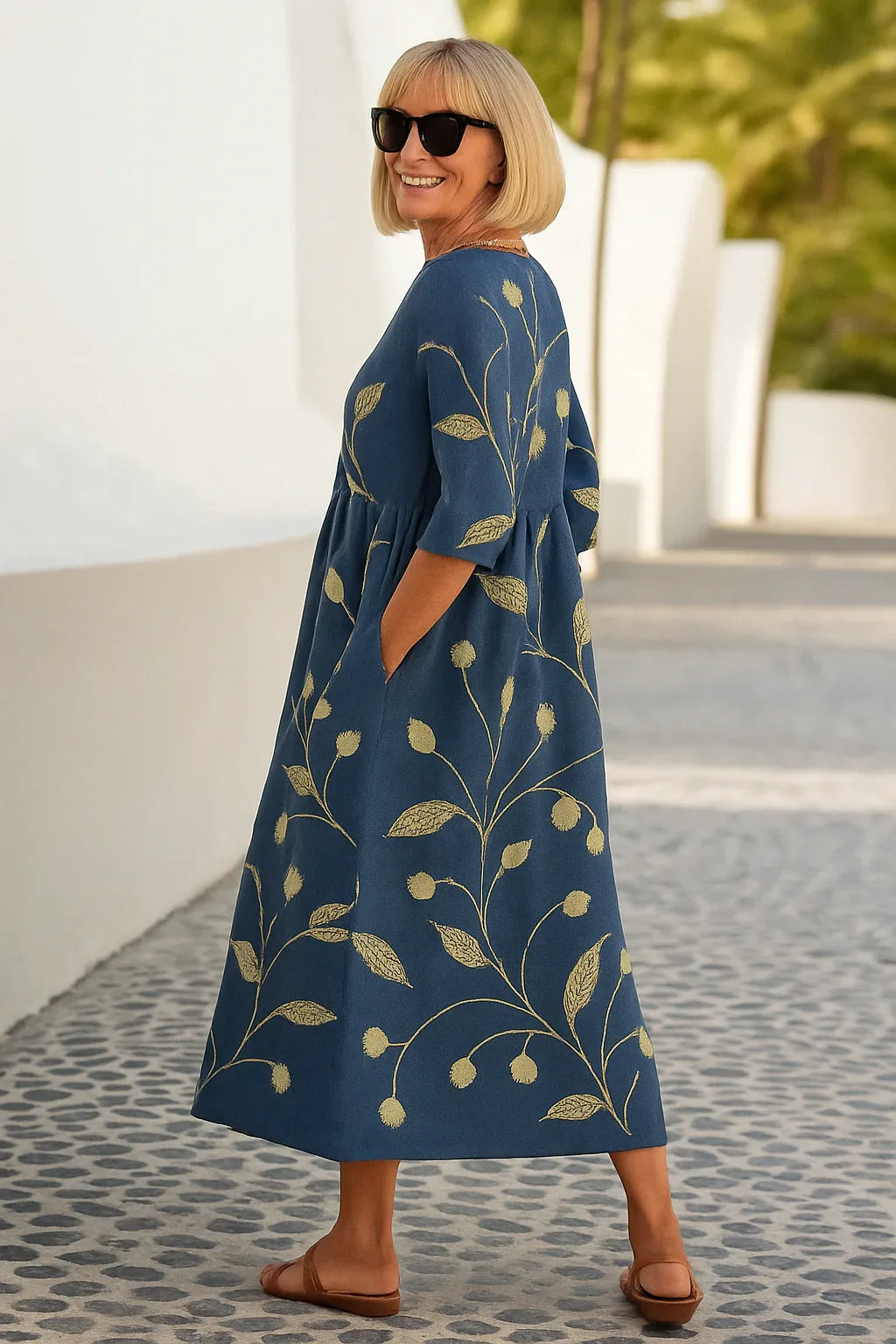 Lily | Midi Dress - Effortless Comfort