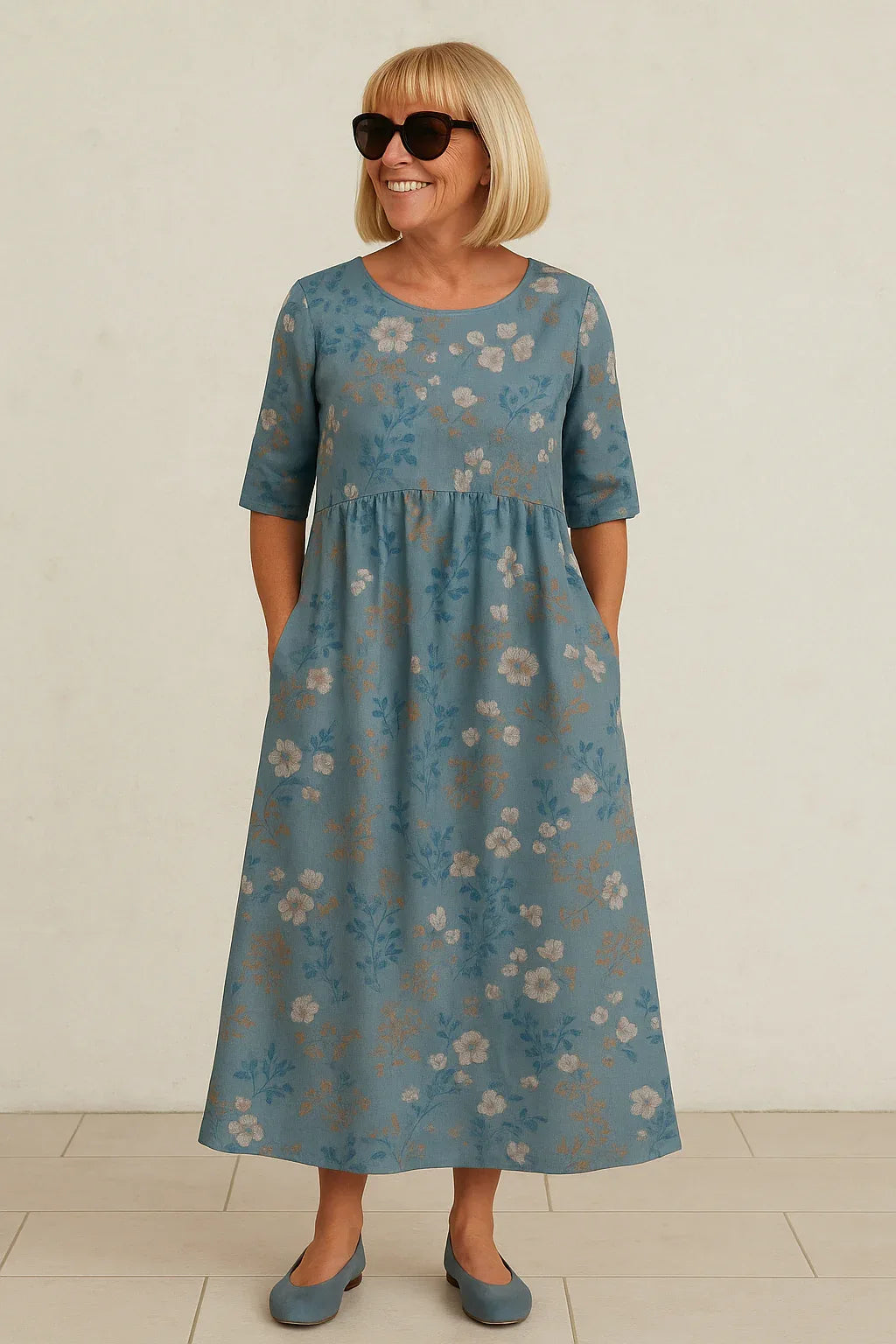 Lily | Midi Dress - Effortless Comfort
