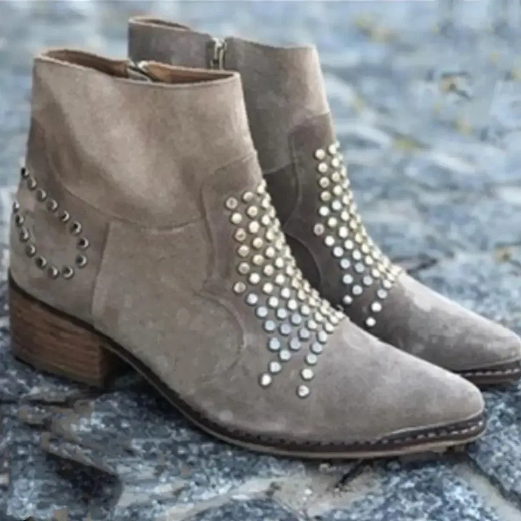 Aina™ | Studded Edge Boots - Sarah and Emma Portland