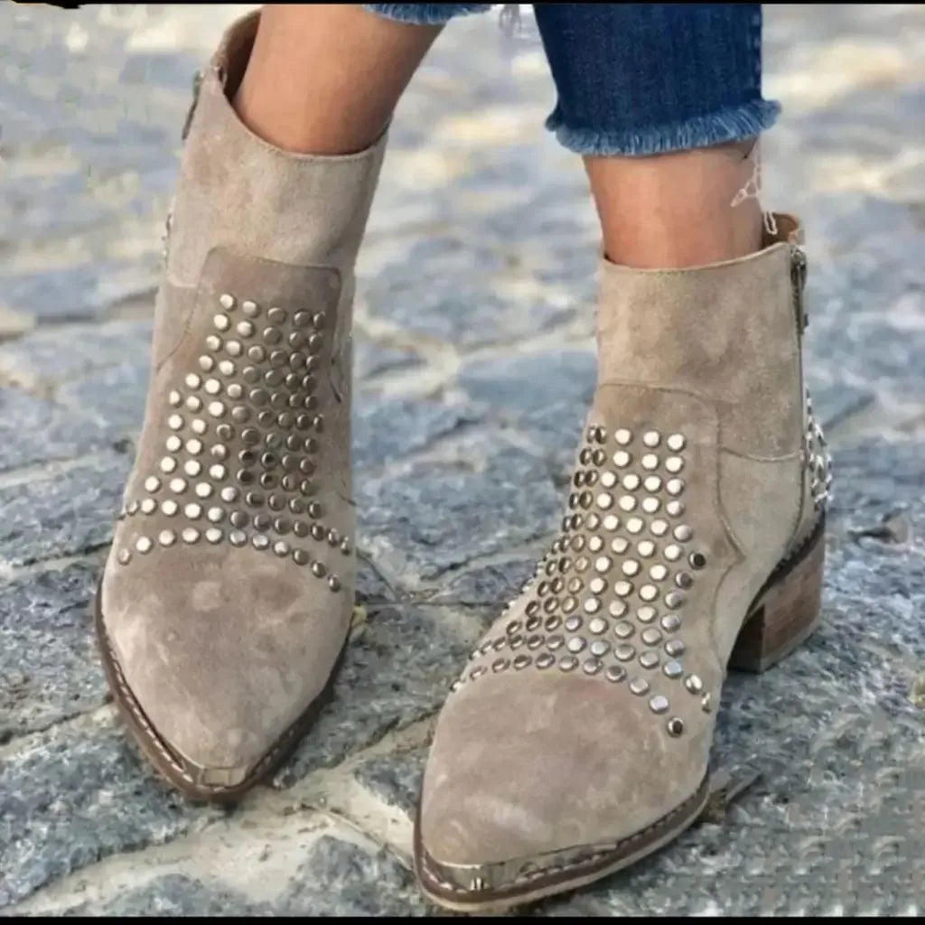 Aina™ | Studded Edge Boots - Sarah and Emma Portland
