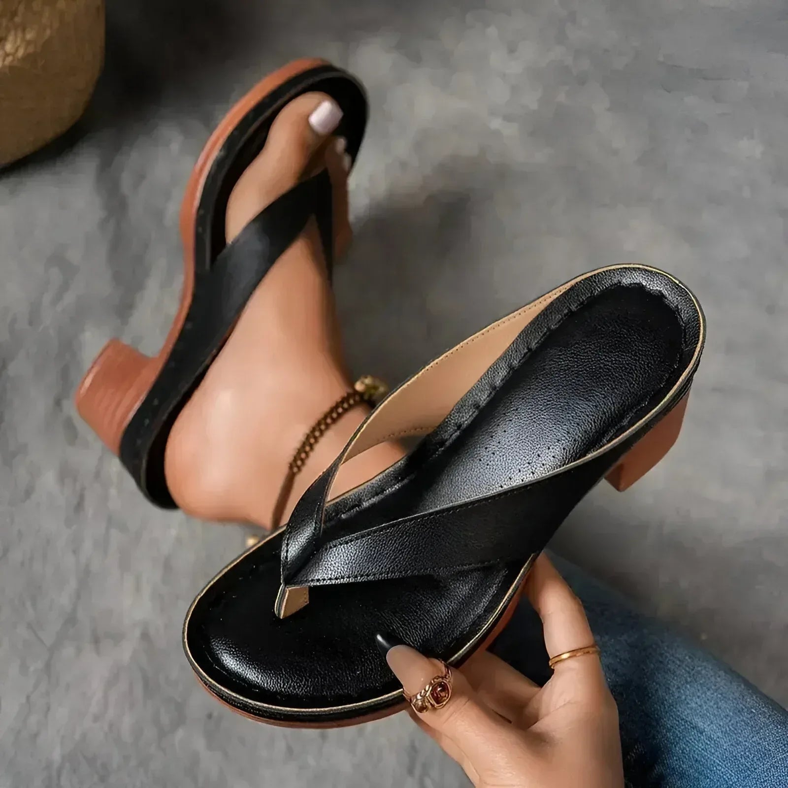 Geneva™ Elegant High-Heeled Mule - Sarah and Emma Portland