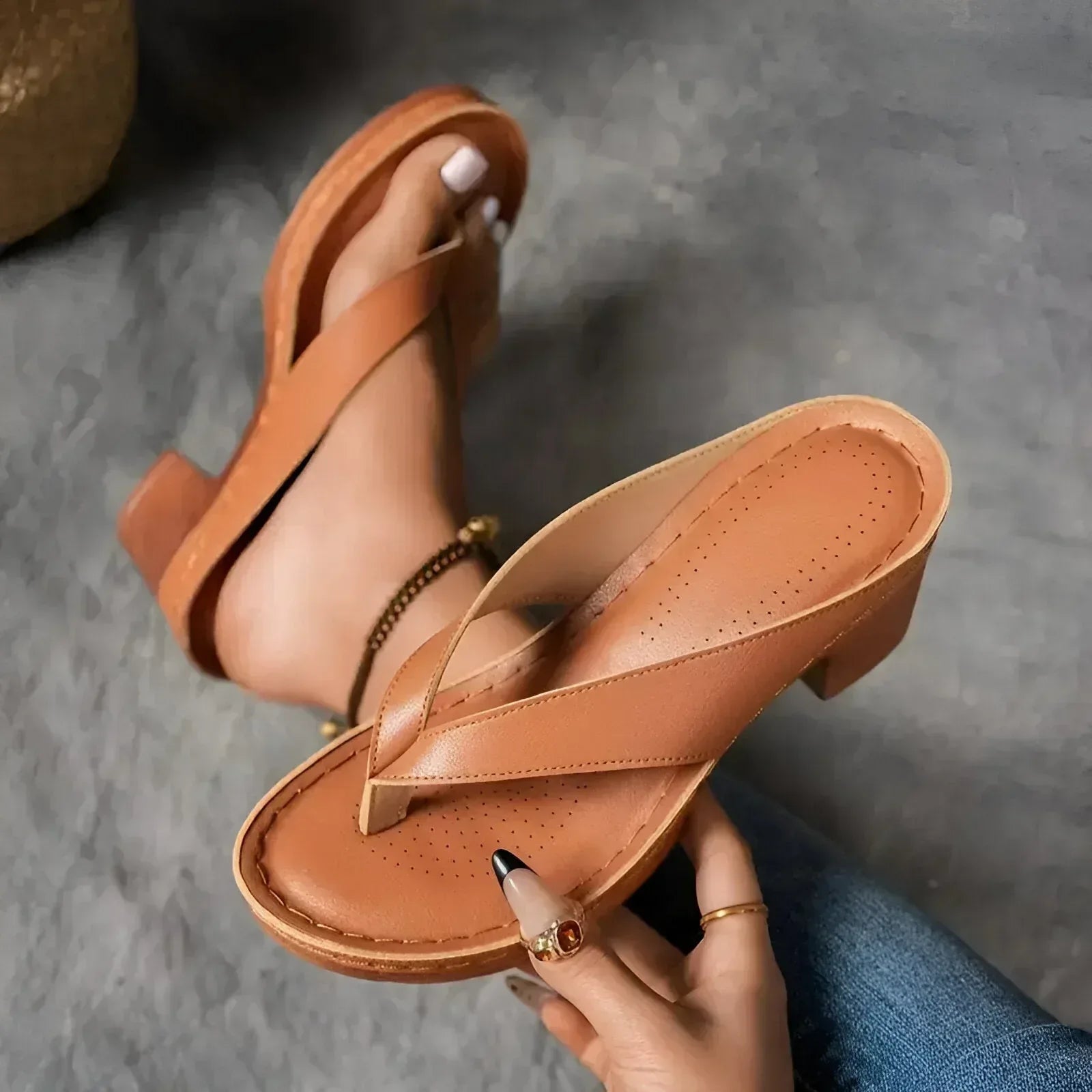 Geneva™ Elegant High-Heeled Mule - Sarah and Emma Portland