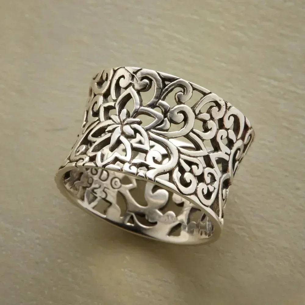 Antique Hollow Ring - Sarah and Emma Portland