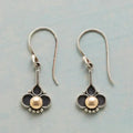 Bohemian Clover Pearl Earrings - Sarah and Emma Portland