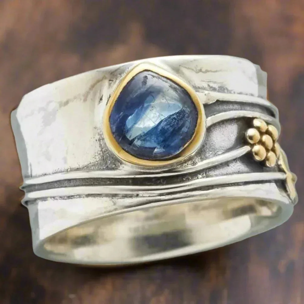 Bohemian Gemstone Meditation Ring - Sarah and Emma Portland