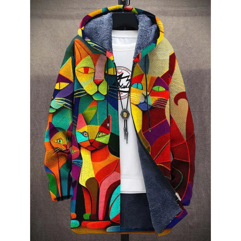 Elandra - Luxurious Artistic Cardigan - Sarah and Emma Portland