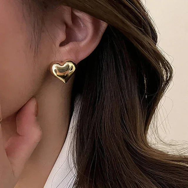 Elegant Heart Earrings - Sarah and Emma Portland