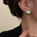 Elegant Heart Earrings - Sarah and Emma Portland