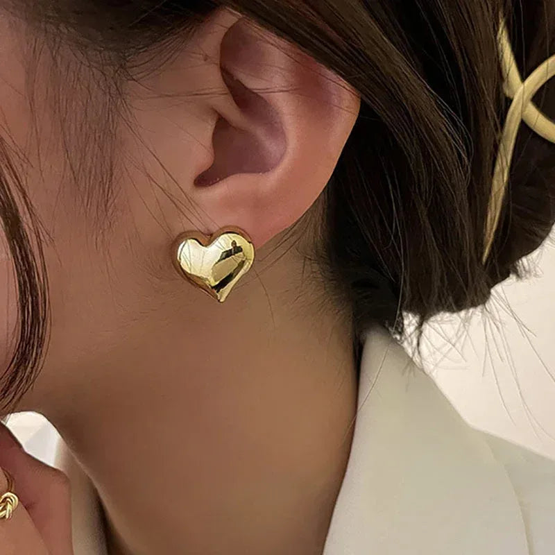 Elegant Heart Earrings - Sarah and Emma Portland