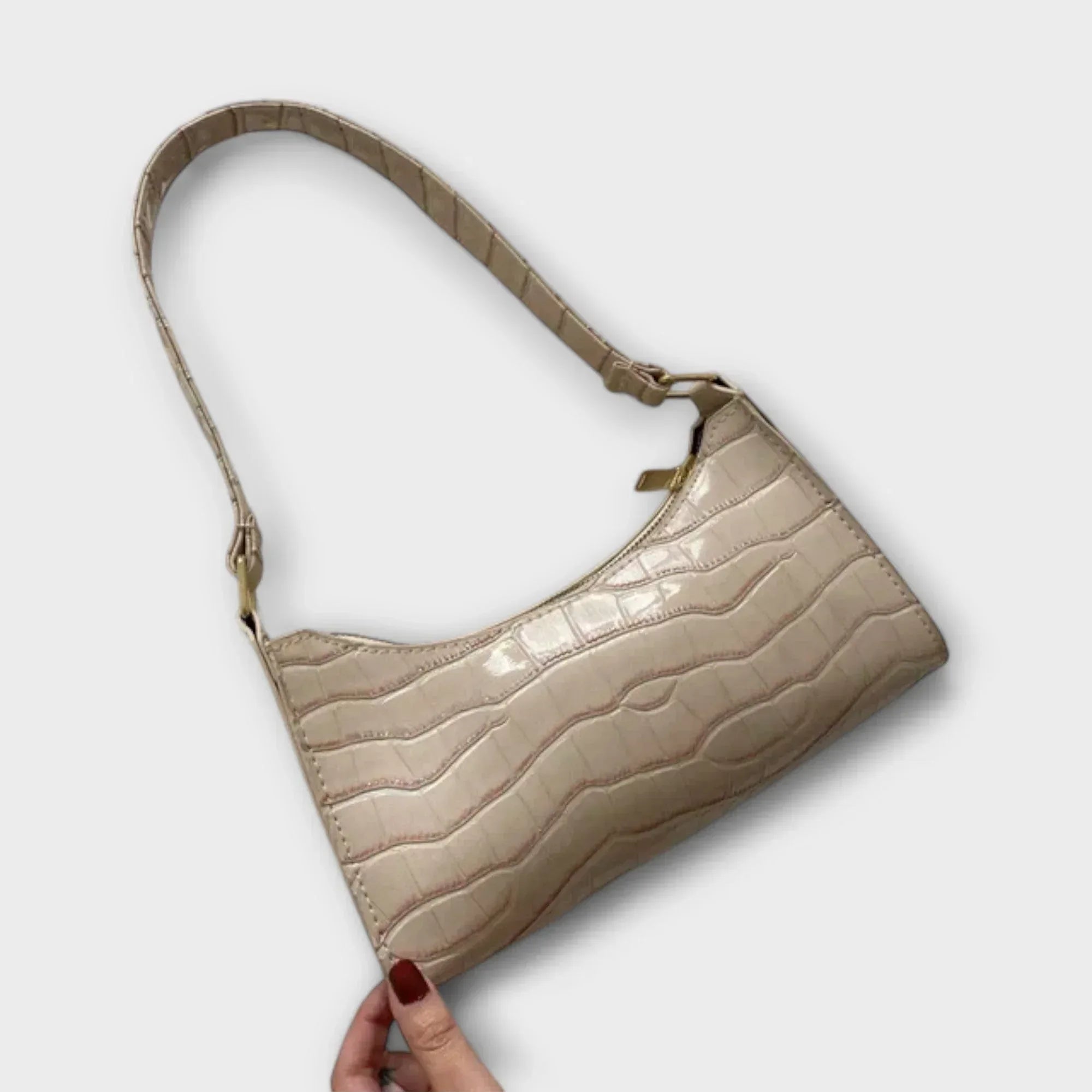 Ava - Shiny Leather Bag - Sarah and Emma Portland