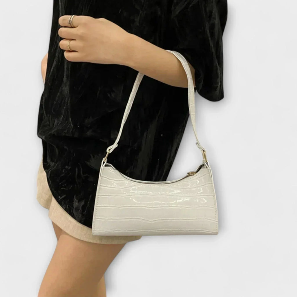 Ava - Shiny Leather Bag - Sarah and Emma Portland
