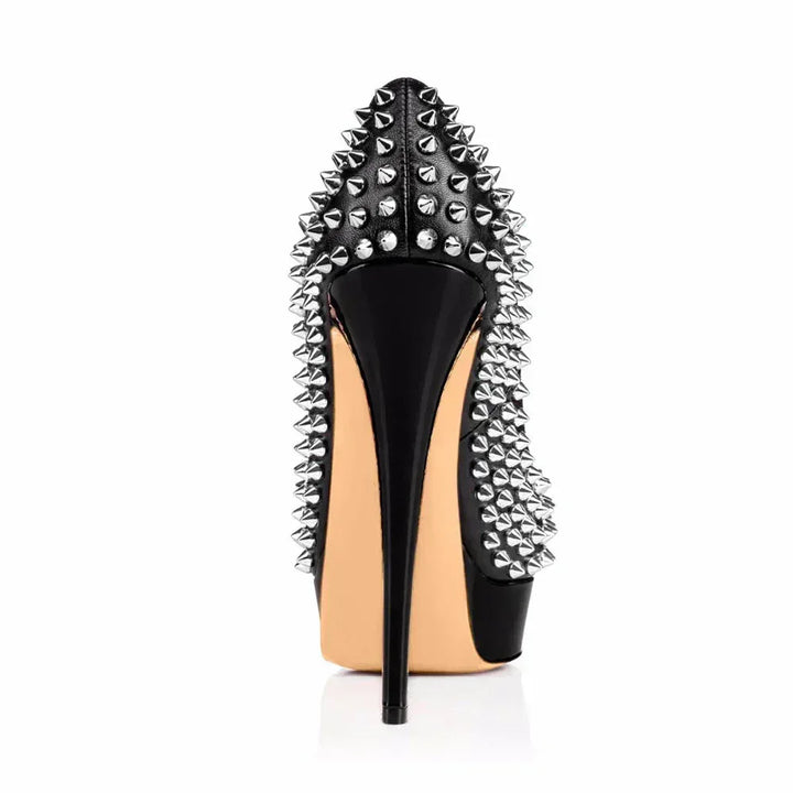 RENA REIGN STUDDED HEELS - Sarah and Emma Portland