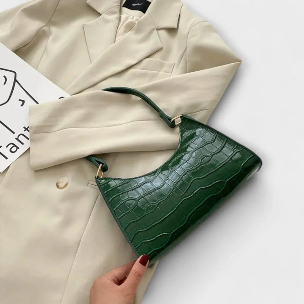Ava - Shiny Leather Bag - Sarah and Emma Portland