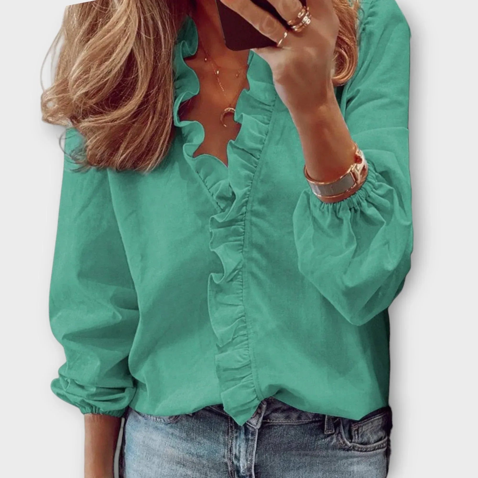 Isadora | Elegant Summer Blouse - Sarah and Emma Portland