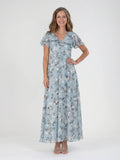 Ismeria | Floral Chiffon Maxi Dress