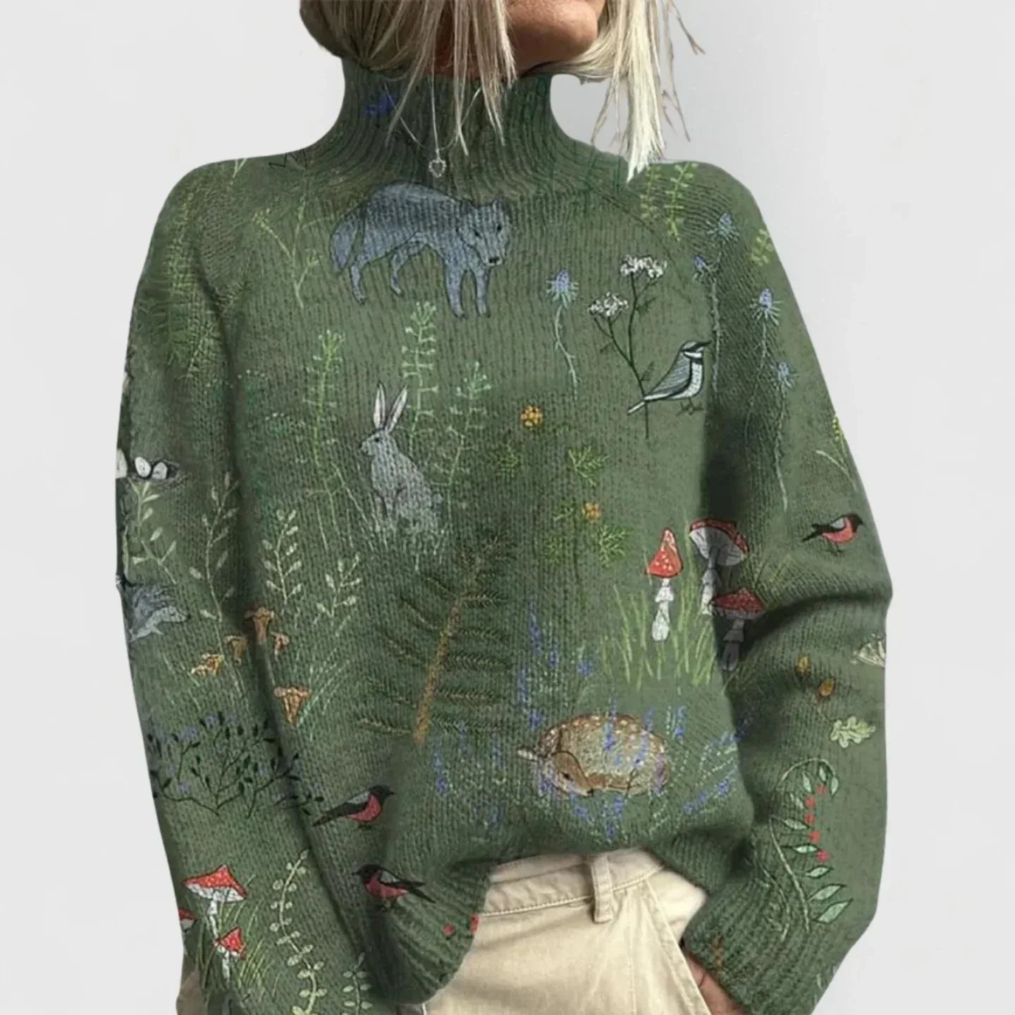 Centenia | Elegant Turtleneck Sweater - Sarah and Emma Portland