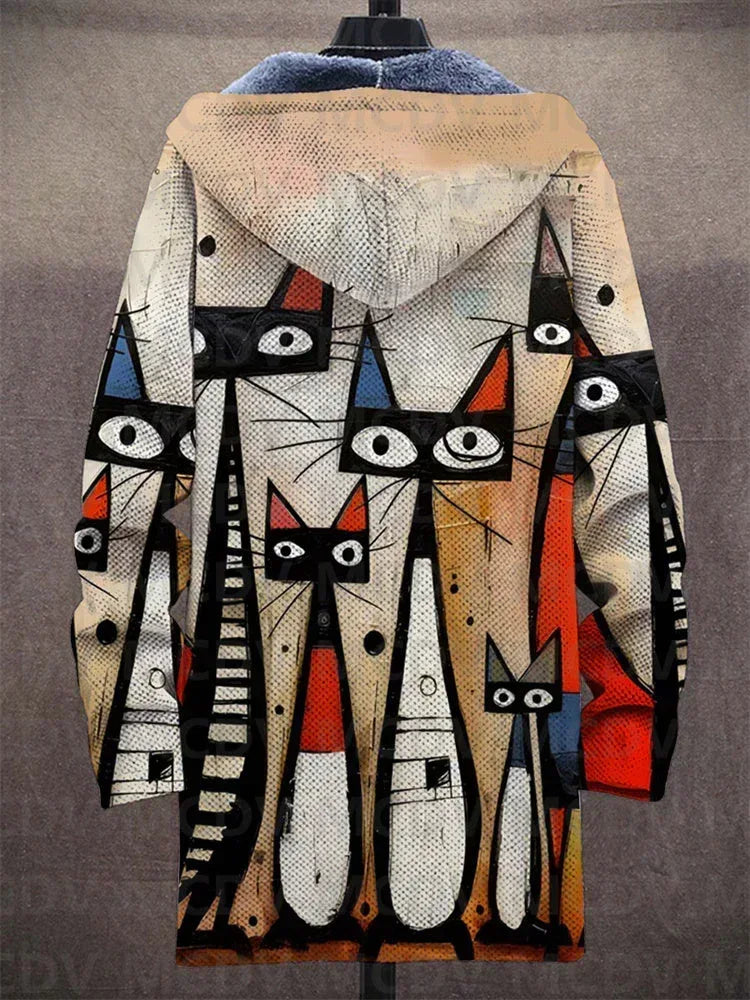 Lowanna - Luxurious Cardigan with Artistic Inspiration - Sarah and Emma Portland