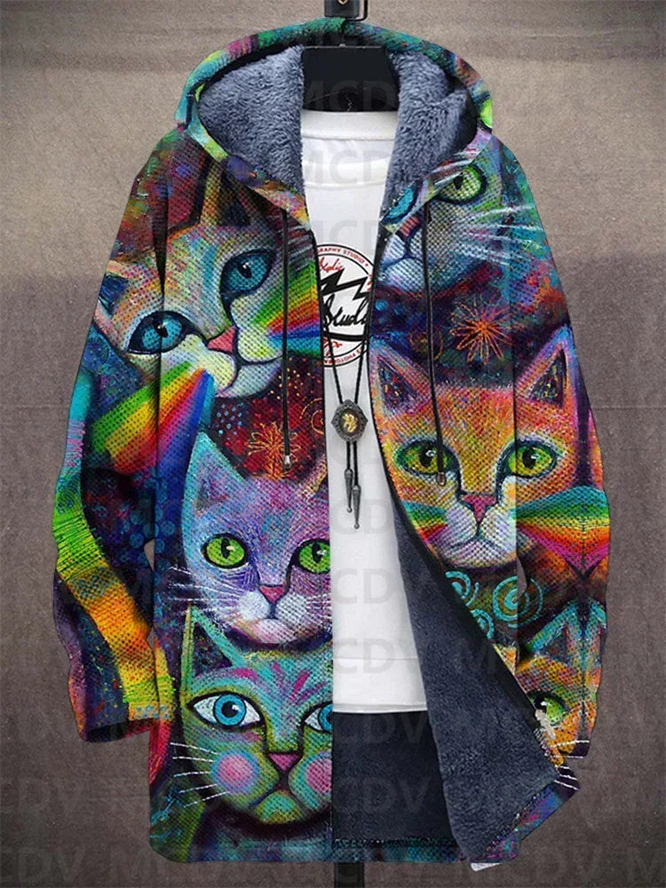 Lowanna - Luxurious Cardigan with Artistic Inspiration - Sarah and Emma Portland