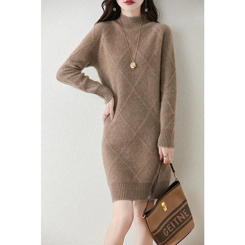 Emilia™ Elegant Winter Dress - Sarah and Emma Portland