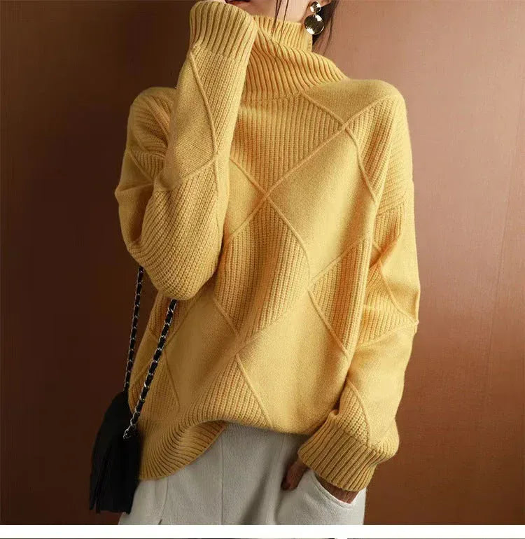 Fruta | Turtleneck Wool Sweater - Sarah and Emma Portland